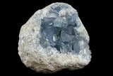 Sky Blue Celestine (Celestite) Geode ( lbs) - Madagascar #182366-3